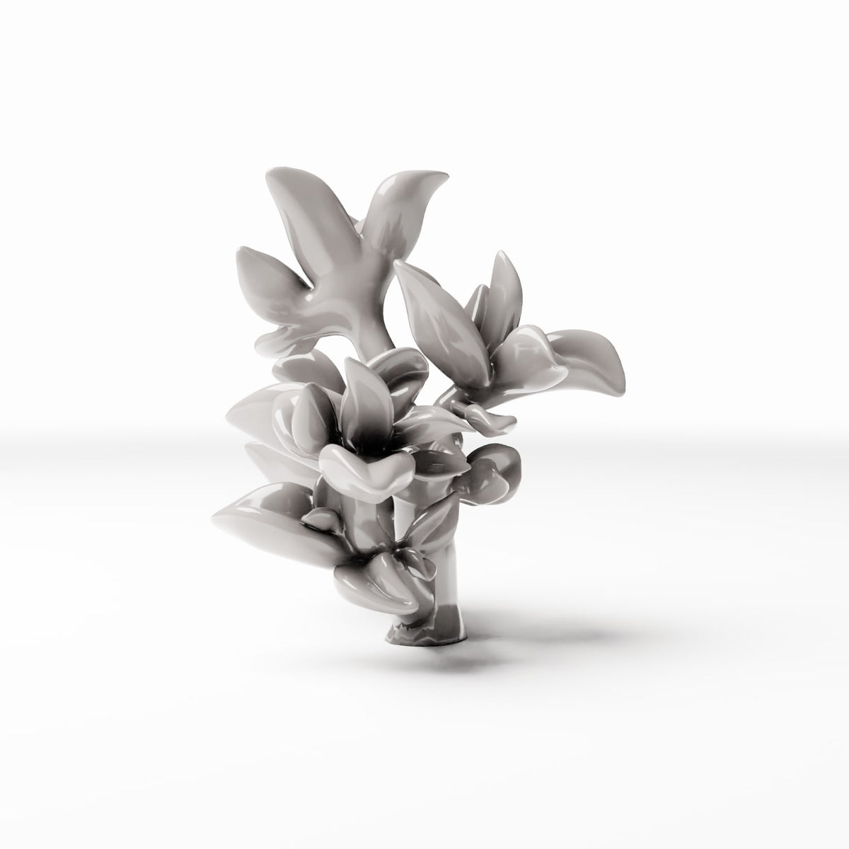 Photo de produit de modélisme de diorama 2 : Plantes de diorama : plante de Peperomia touffue (réf. 546D)
