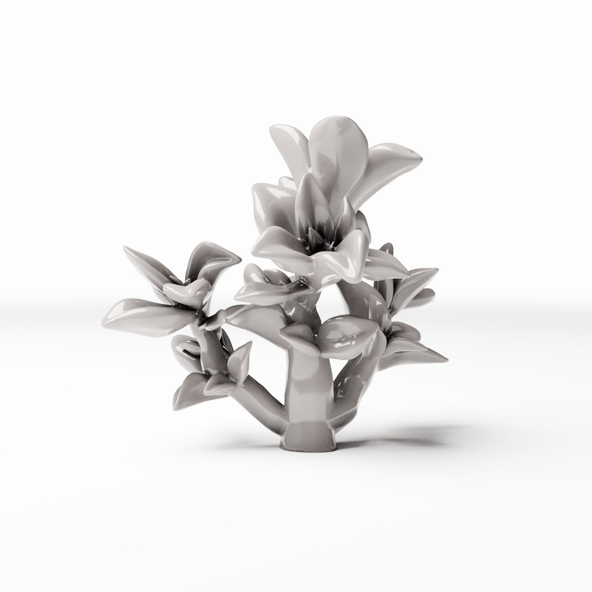 Photo de produit pour modélisme de diorama 3 : plantes de diorama : plante de Peperomia touffue (réf. 546D)