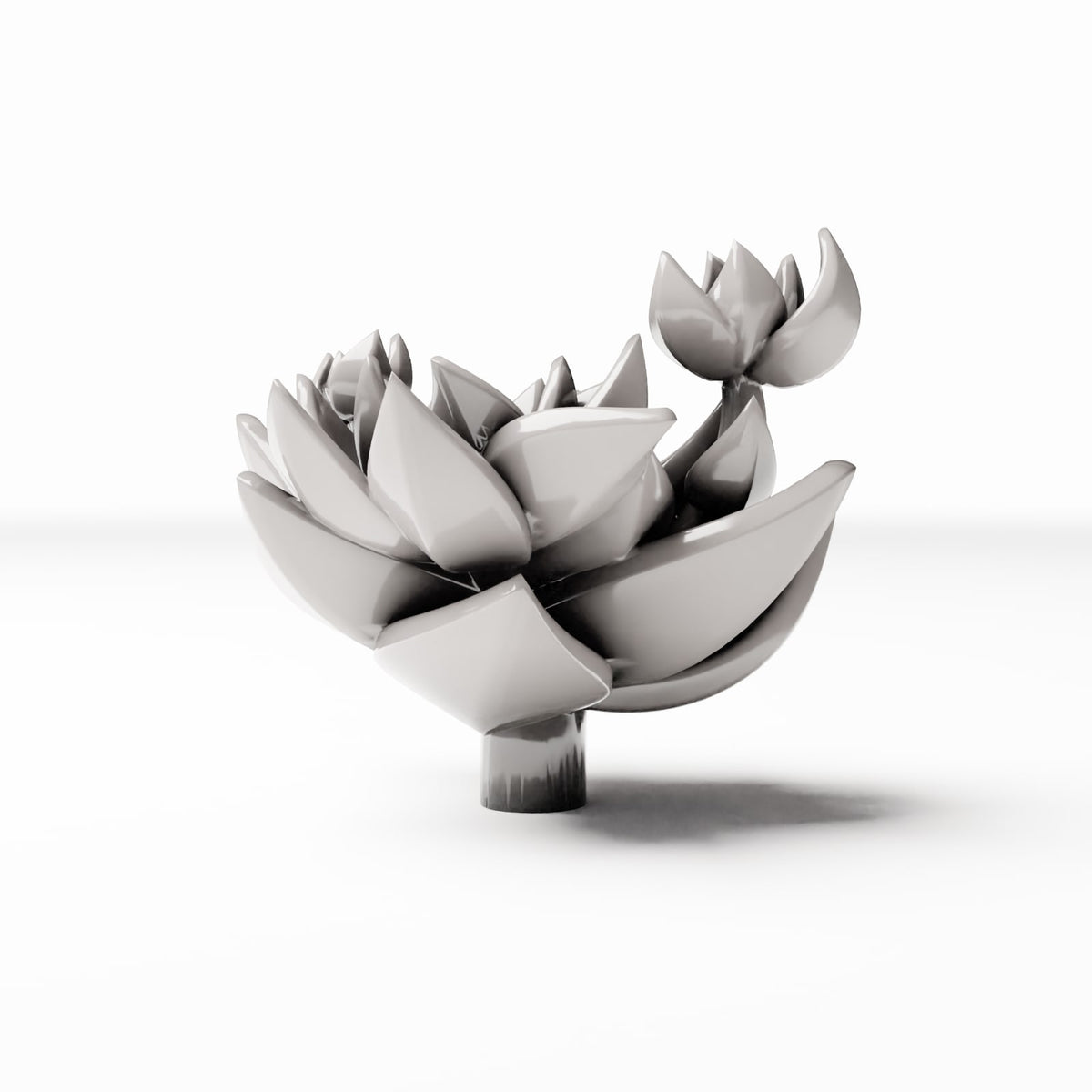 Photo produit de modélisme pour diorama 3 : plantes de diorama : succulente à rosettes (réf. 554D)