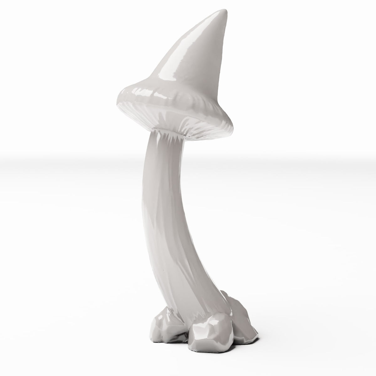 Photo de produit de modélisme de diorama 0 : plantes de diorama : champignon pointu au chapeau courbé (réf. 557D)