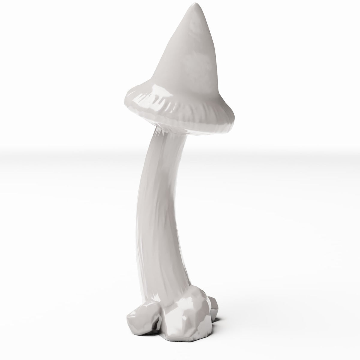 Photo produit de modélisme de diorama 2 : plantes de diorama : champignon à chapeau pointu courbé (réf. 557D)