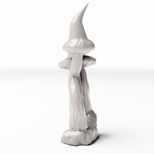 Photo produit de modélisme de diorama 0 : plantes de diorama : groupe de champignons pointus aux extrémités courbées (Réf. 559D)