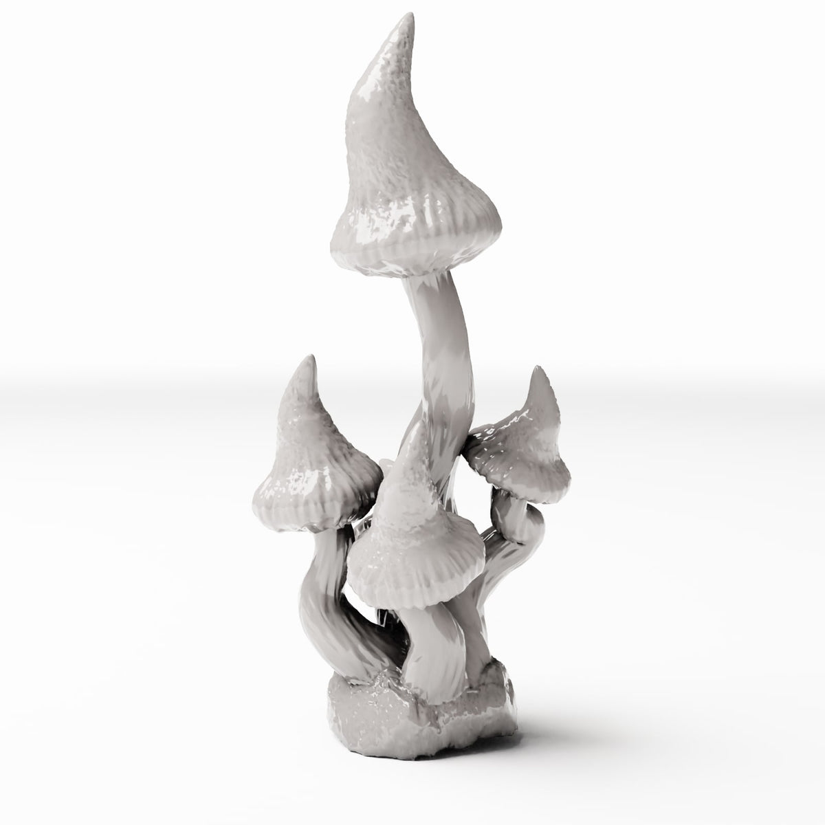 Photo du produit de modélisme de diorama 2 : plantes pour diorama : groupe de champignons pointus pour sol forestier (réf. 563D)