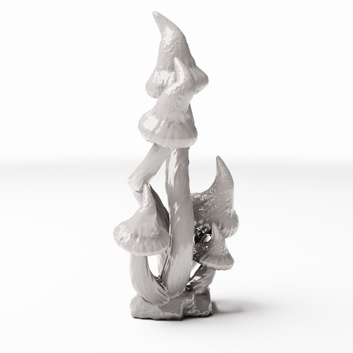 Photo de produit de modélisme de diorama 0 : plantes de diorama : groupe de champignons coniques (réf. 565D)
