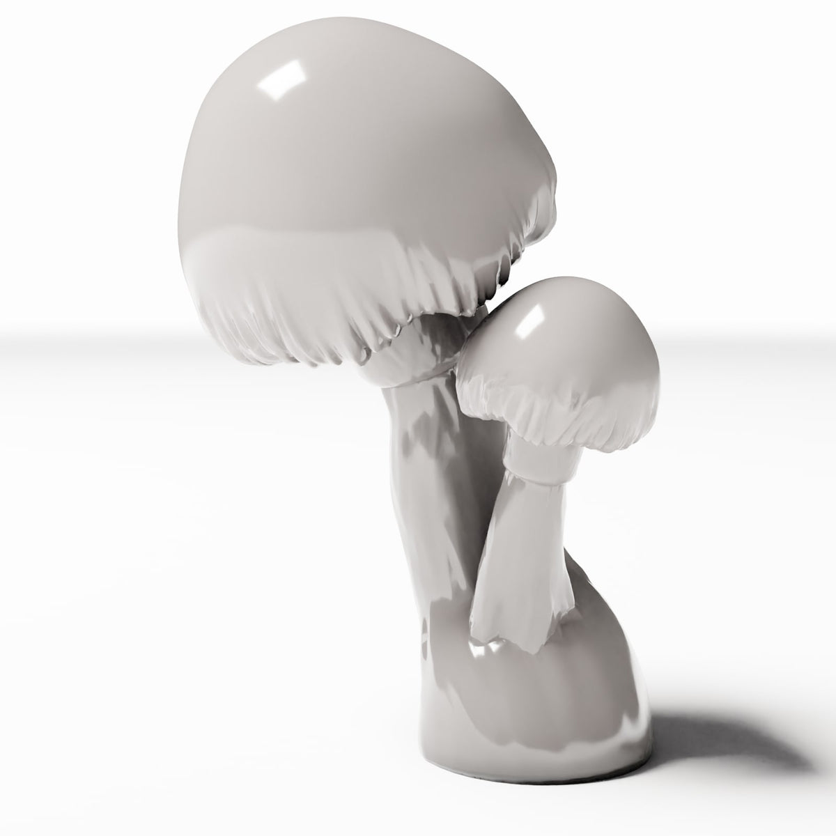 Photo produit de modélisme de diorama 2 : plantes pour diorama : champignons à chapeau rond (Réf. 566D)