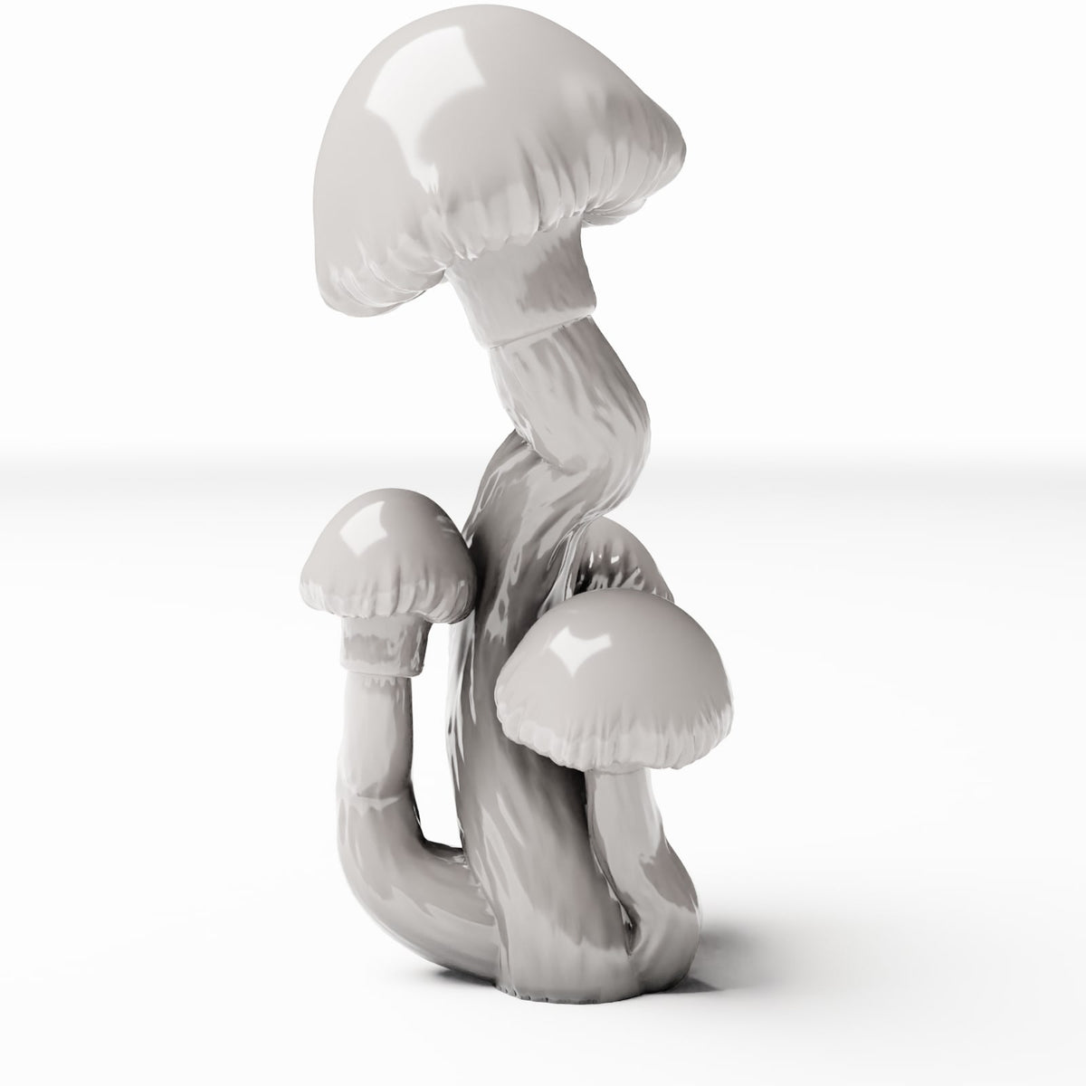 Photo produit de modélisme de diorama 0 : plantes de diorama : groupe de champignons à chapeau rond (réf. 570D)