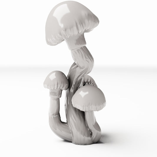 Photo produit de modélisme de diorama 0 : plantes de diorama : groupe de champignons à chapeau rond (réf. 570D)