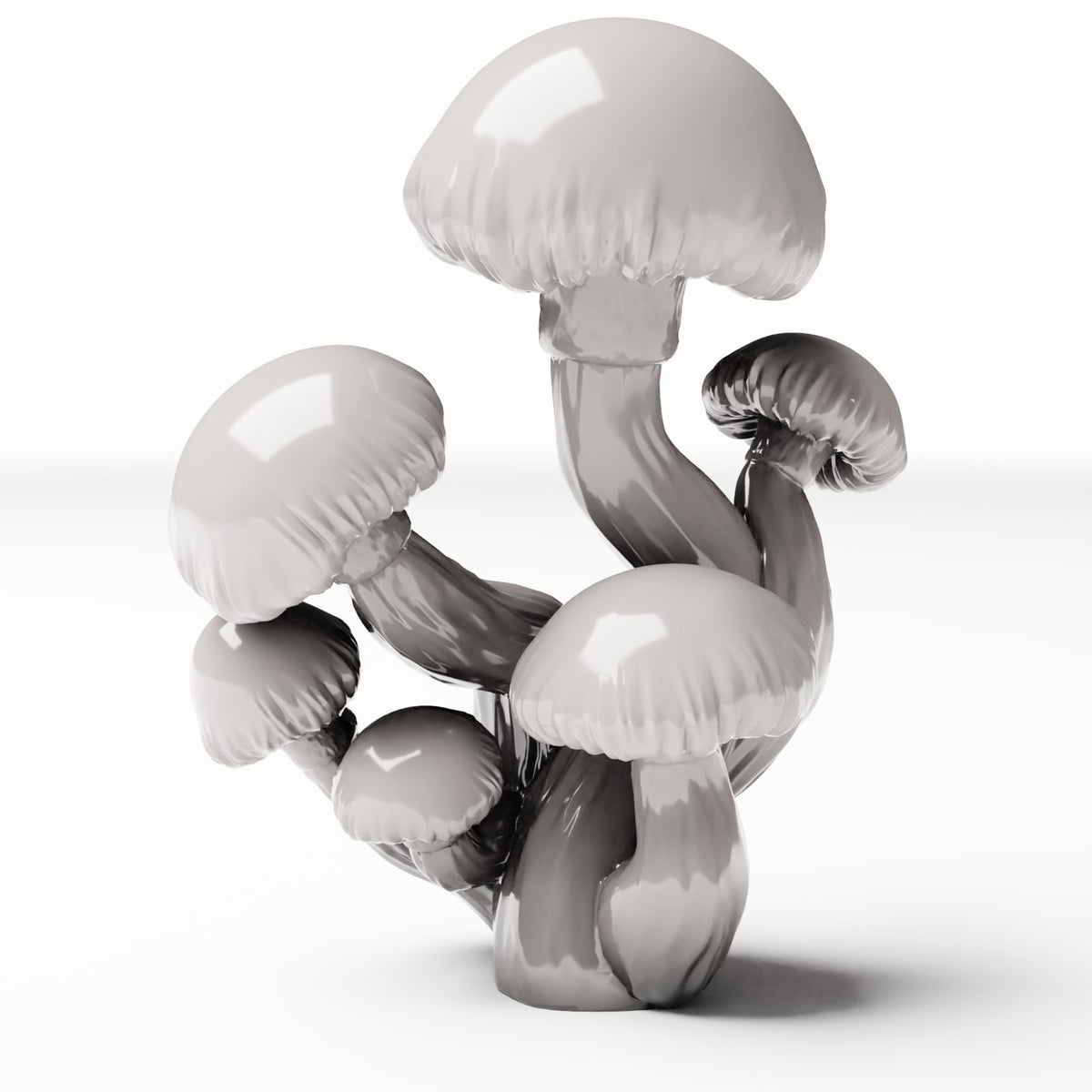 Photo produit de modélisme de diorama 0 : plantes de diorama : touffes de champignons à chapeau rond (réf. 572D)