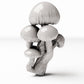 Photo produit de modélisme de diorama 0 : plantes de diorama : touffes de champignons à chapeau rond (réf. 574D)