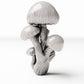 Photo produit de modélisme de diorama 2 : plantes de diorama : touffes de champignons à chapeau rond (réf. 574D)