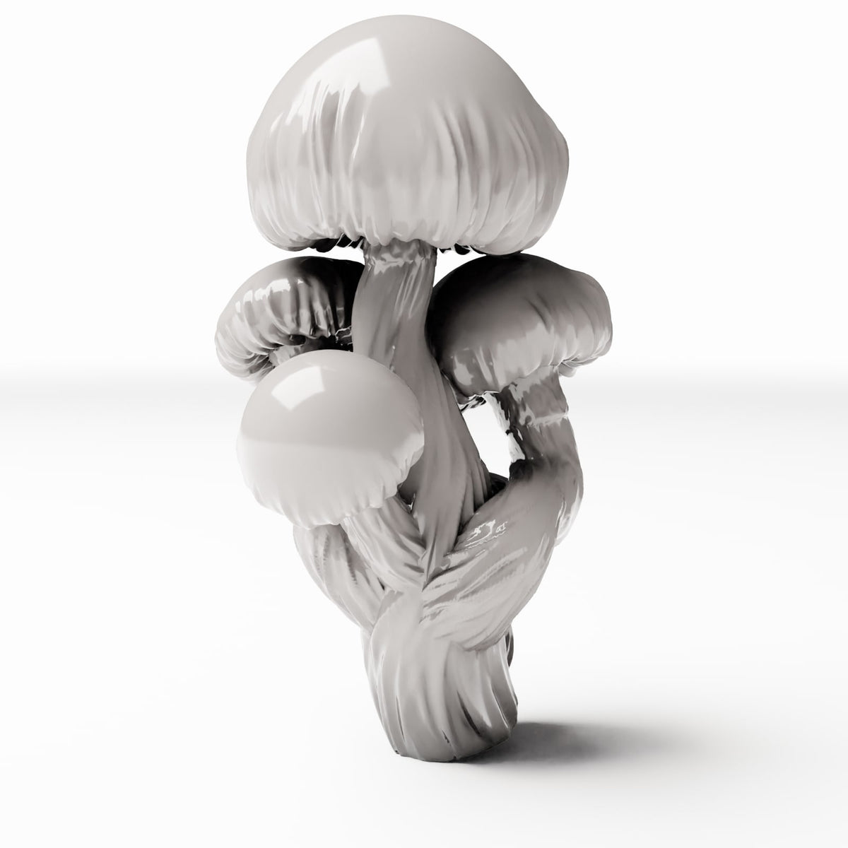 Photo produit de modélisme de diorama 3 : plantes pour diorama : champignons à chapeau rond en touffes (réf. 574D)