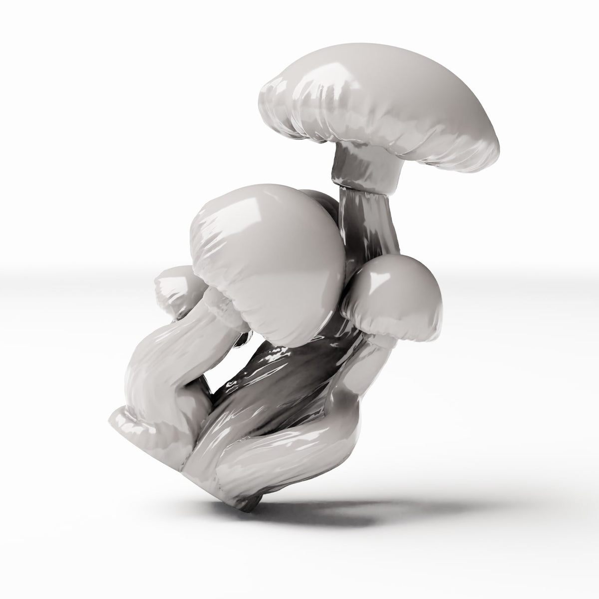 Photo produit de diorama 0 : plantes pour diorama : touffe de champignons avec tronc d’arbre (réf. 575D)