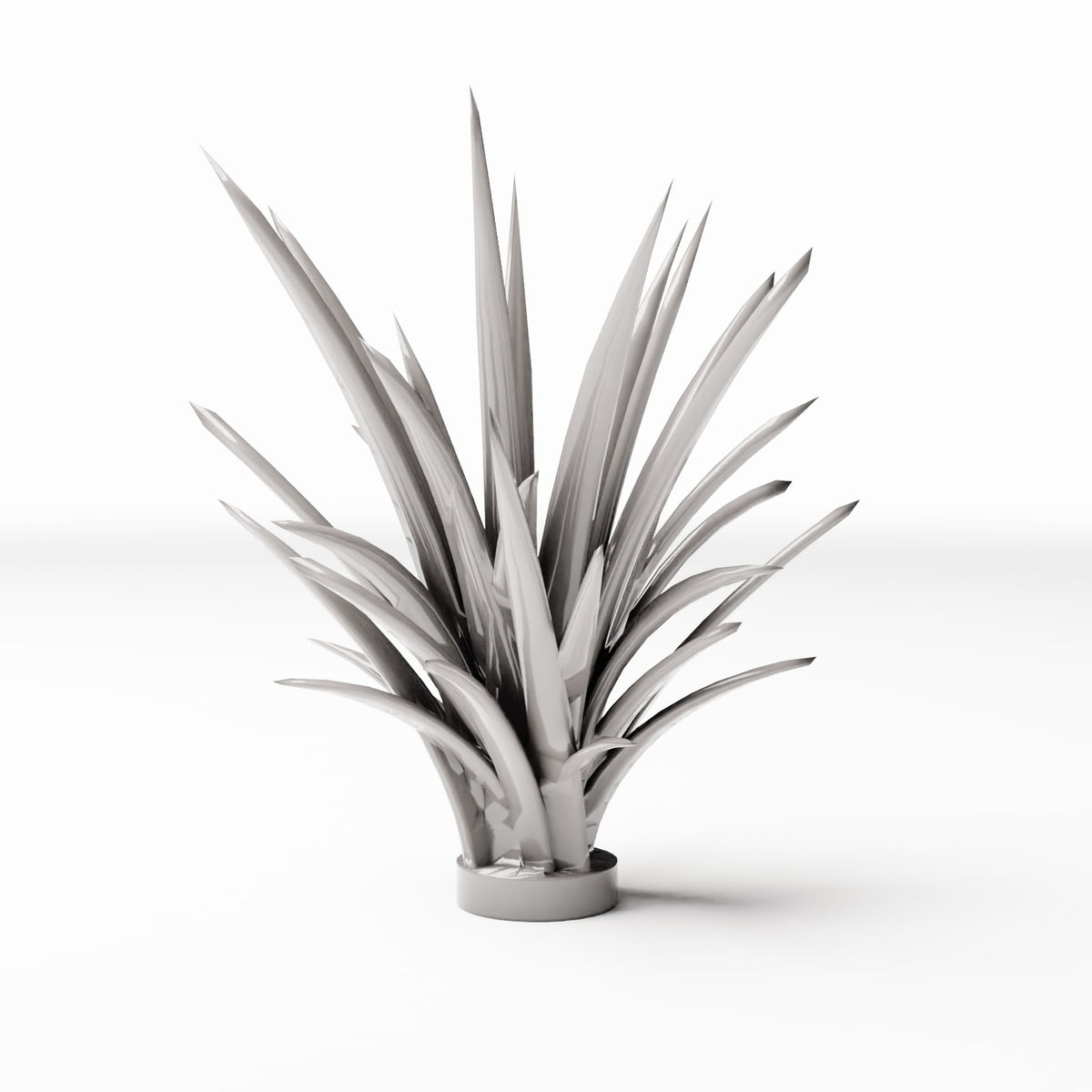Photo produit de modélisme de diorama 3 : Plantes pour diorama : touffes d’herbe dans un pot de fleurs (réf. 583D)