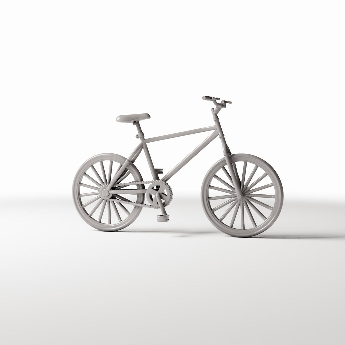 Diorama Modellbau Produktfoto 0: Diorama Stadt: Klassisches Stadtfahrrad (Ref. 597D)