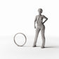 Photo produit pour diorama et modélisme 1 : Atelier de diorama : pneu de vélo de rechange (Ref. 598D)