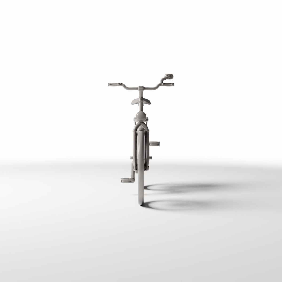 Photo produit pour diorama et modélisme 2 : Diorama de rue : vélo avec siège arrière (Ref. 604D)