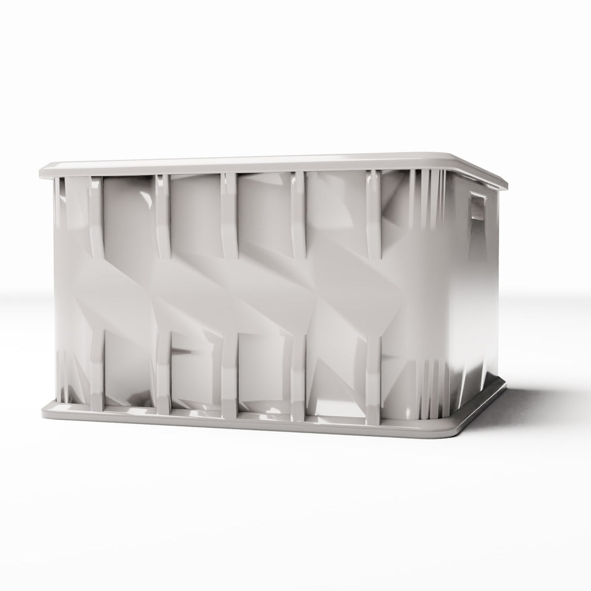 Photo produit pour diorama et modélisme 0 : Diorama Entrepôt : Caisse à bouteilles vide avec compartiments (Ref. 614D)