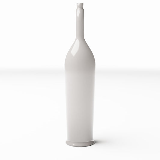 Photo produit pour diorama et modélisme 0 : Diorama maison : bouteille en verre élancée (Ref. 623D)