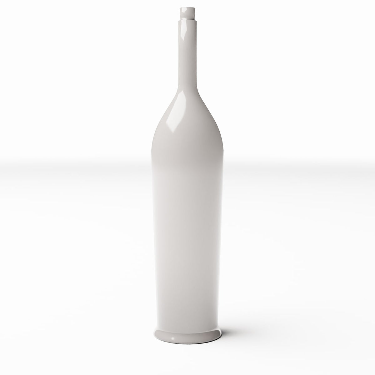 Photo produit pour diorama et modélisme 2 : Diorama maison : bouteille en verre élancée (Ref. 623D)