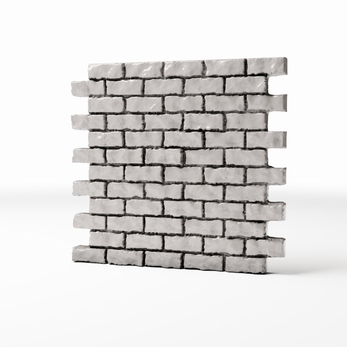 Photo produit pour diorama et modélisme 0 : Bâtiment de diorama : mur de briques endommagé (Ref. 631D)