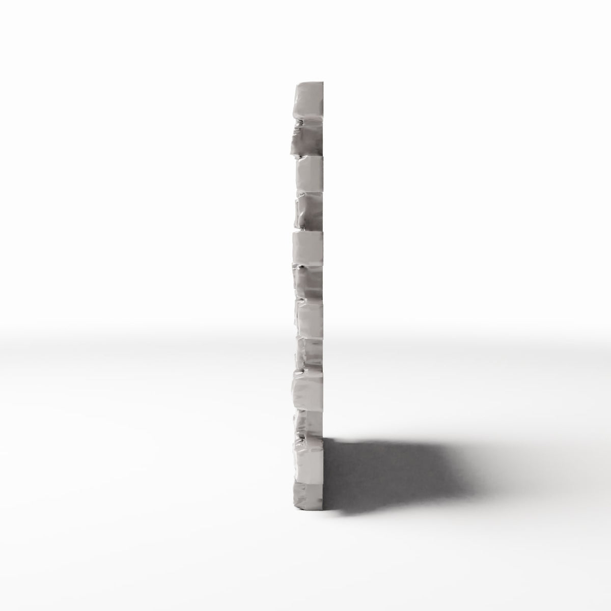 Photo produit pour diorama et modélisme 2 : Bâtiment de diorama : mur de briques endommagé (Ref. 631D)