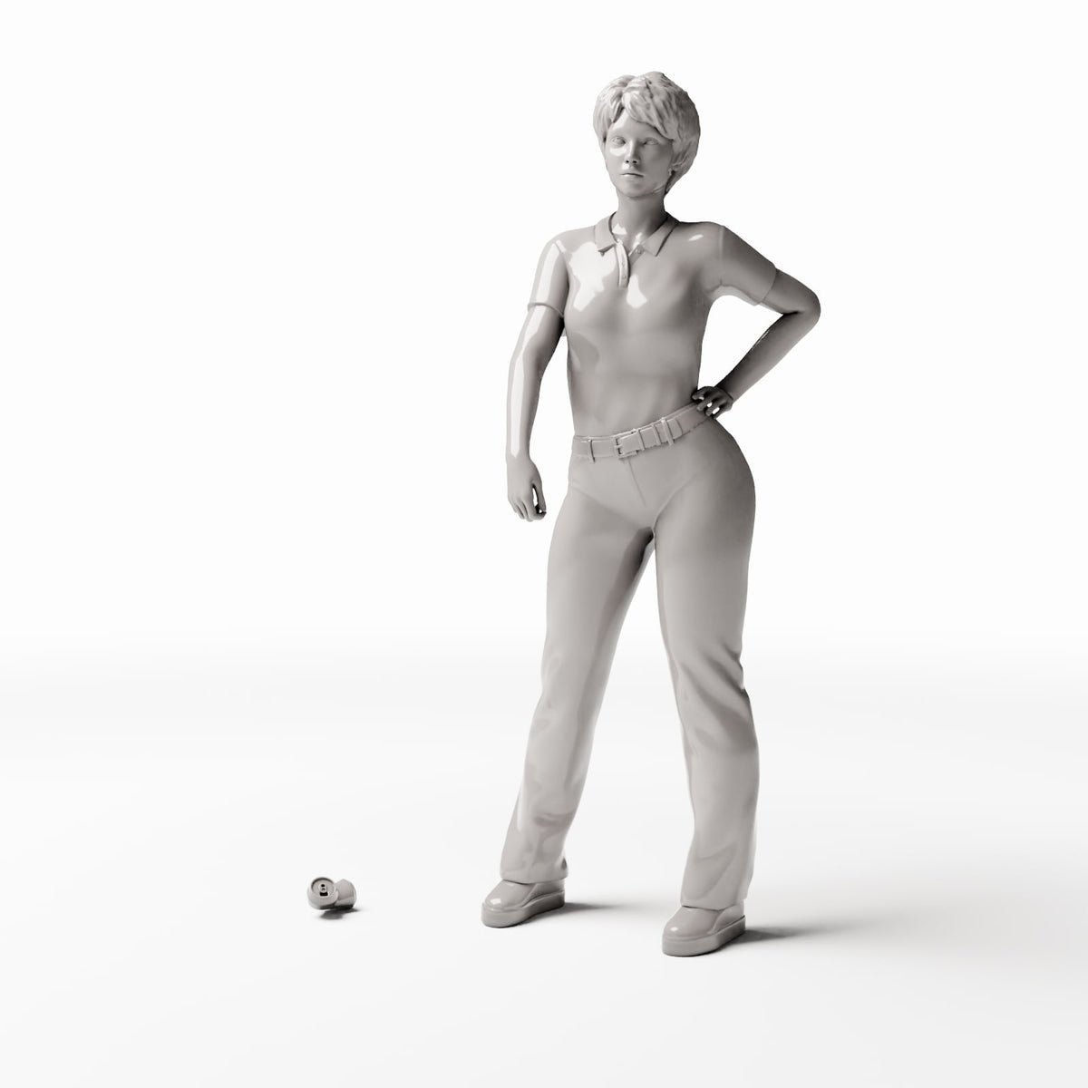 Photo produit pour diorama et modélisme 1 : Accessoire de diorama : canette écrasée (Ref. 635D)
