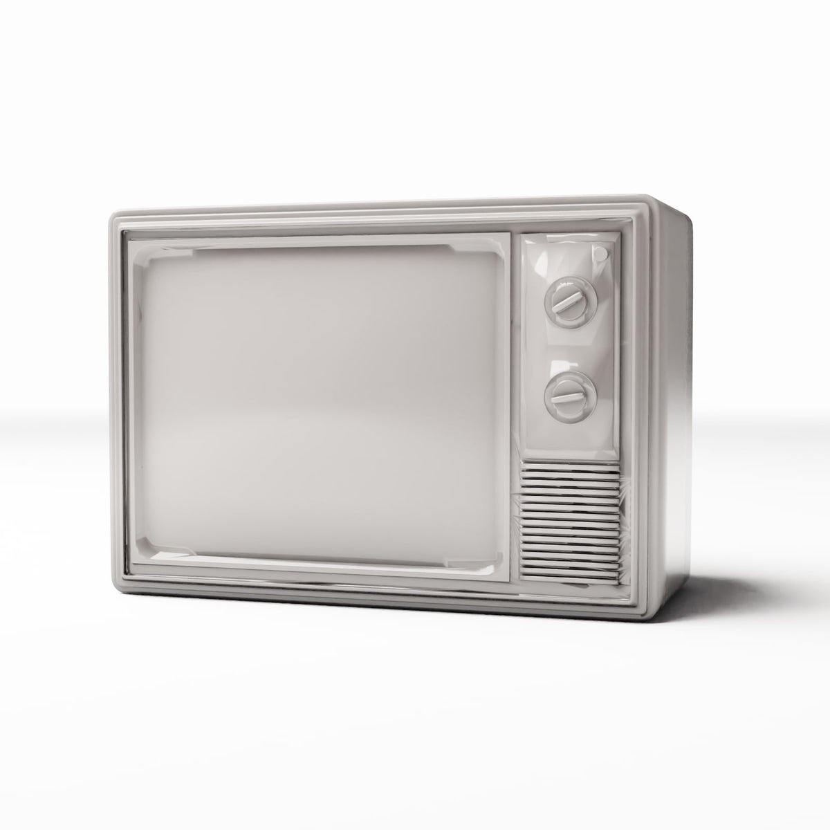 Photo produit pour diorama et modélisme 0 : Aménagement de diorama : Téléviseur à tube cathodique (Ref. 645D)