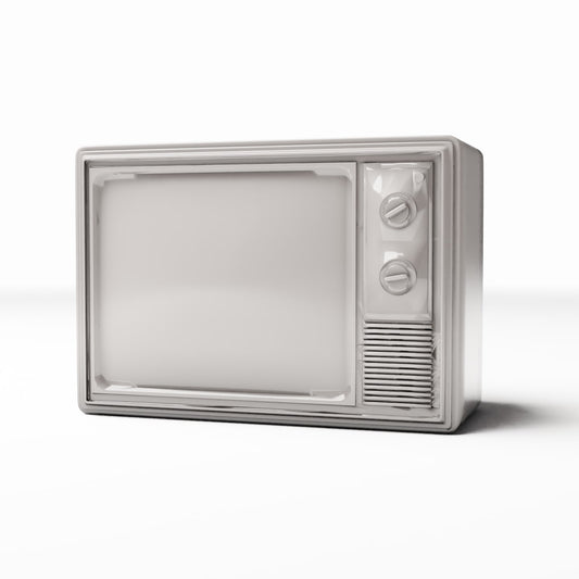 Photo produit pour diorama et modélisme 0 : Aménagement de diorama : Téléviseur à tube cathodique (Ref. 645D)
