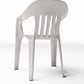 Photo produit pour diorama et modélisme 3 : Mobilier de diorama : chaise en plastique avec accoudoirs (Ref. 652D)