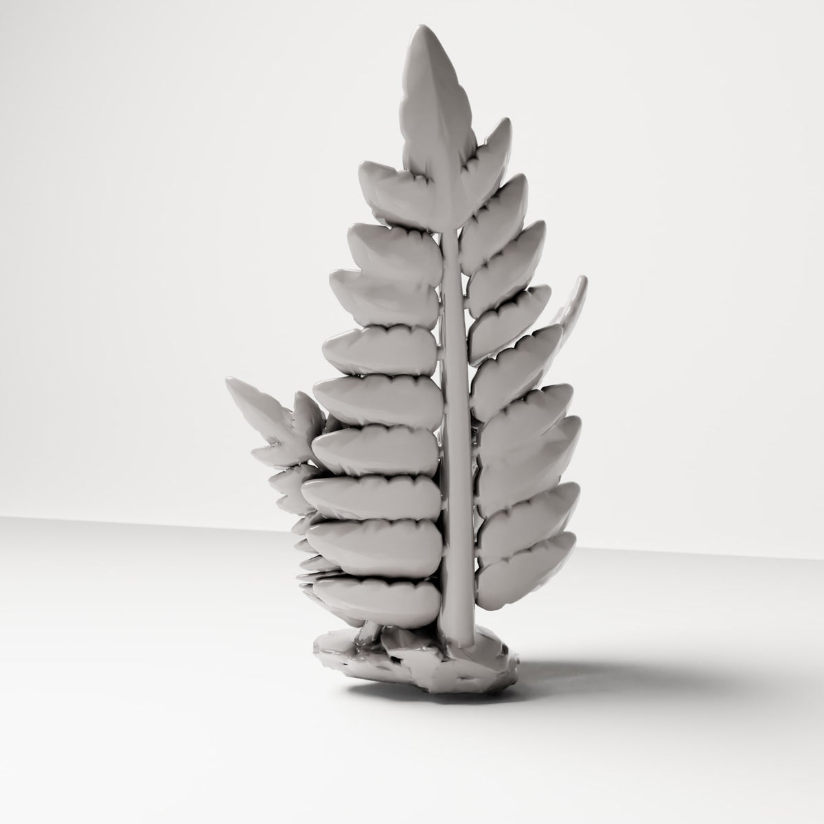 Photo produit de modélisme pour diorama 3 : plante de diorama : fougère touffue avec socle de sol (réf. 65D)