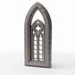 Photo produit pour diorama et modélisme 0 : Bâtiment de diorama : fenêtre d’église gothique étroite (Ref. 666D)