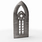 Photo produit pour diorama et modélisme 3 : Bâtiment de diorama : fenêtre d’église gothique étroite (Ref. 666D)