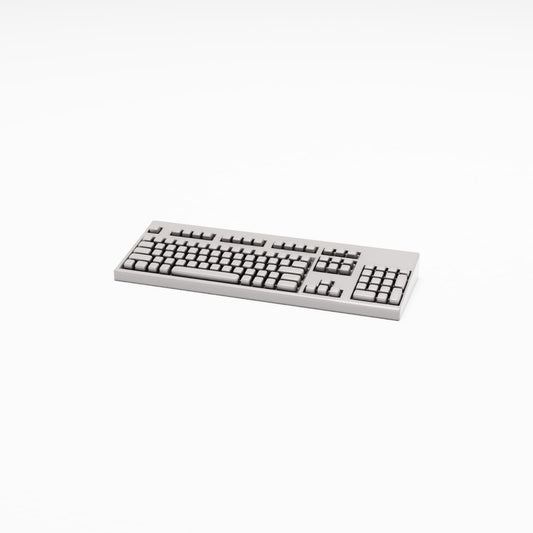 Photo produit pour diorama et modélisme 0 : Mobilier de diorama : clavier d’ordinateur des années 1990 (Ref. 690D)