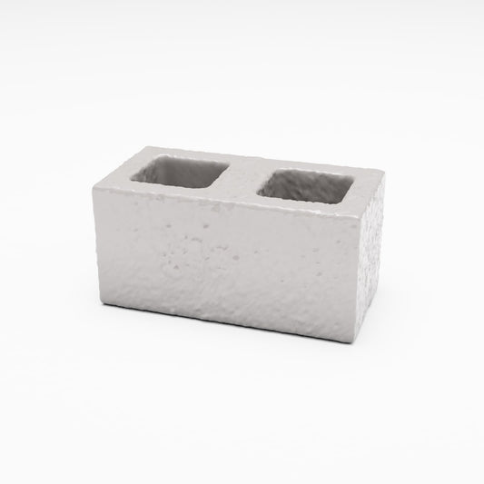 Photo produit pour diorama et modélisme 0 : Éléments de construction pour diorama : parpaing creux en béton (Ref. 692D)