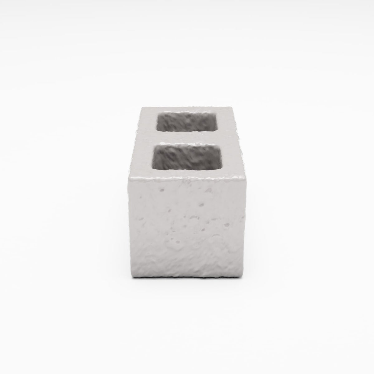 Photo produit pour diorama et modélisme 2 : Éléments de construction pour diorama : parpaing creux en béton (Ref. 692D)