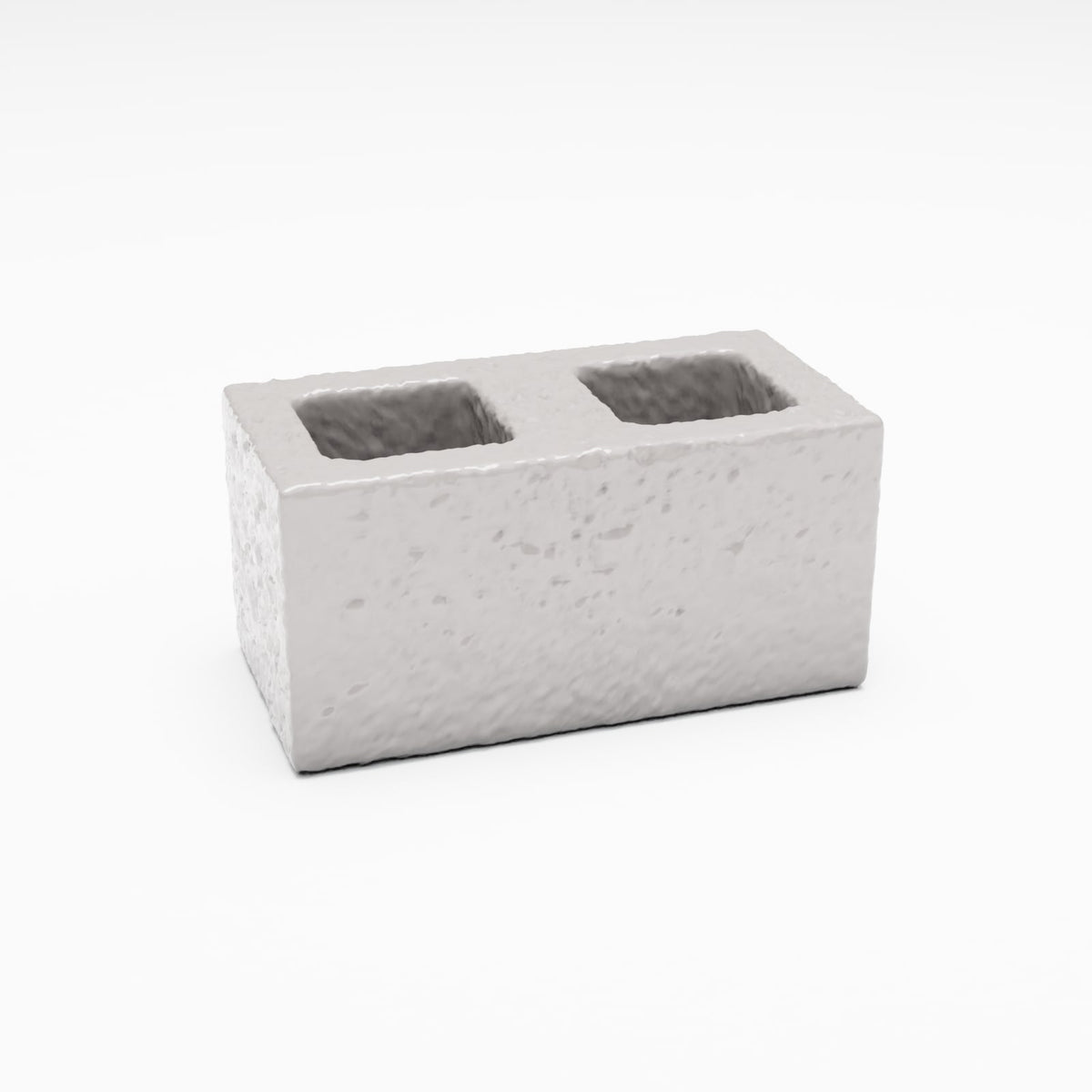 Photo produit pour diorama et modélisme 3 : Éléments de construction pour diorama : parpaing creux en béton (Ref. 692D)