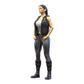 Figurine miniature : motarde/membre de gang avec gilet (n° 284)