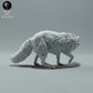 Photo du produit figurine animalière Animal Den Miniatures 2 : Figurine d’animal polaire : renard polaire (22_12_18)