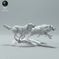 Produktfoto Tierfigur Animal Den Miniatures 2: Arktis Tierfigur: Polarwölfe - laufend (23_01_12)