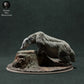 Photo de produit figurine animale Animal Den Miniatures 0 : figurine d’animal sauvage : blaireau européen - en train de renifler (22_11_09)