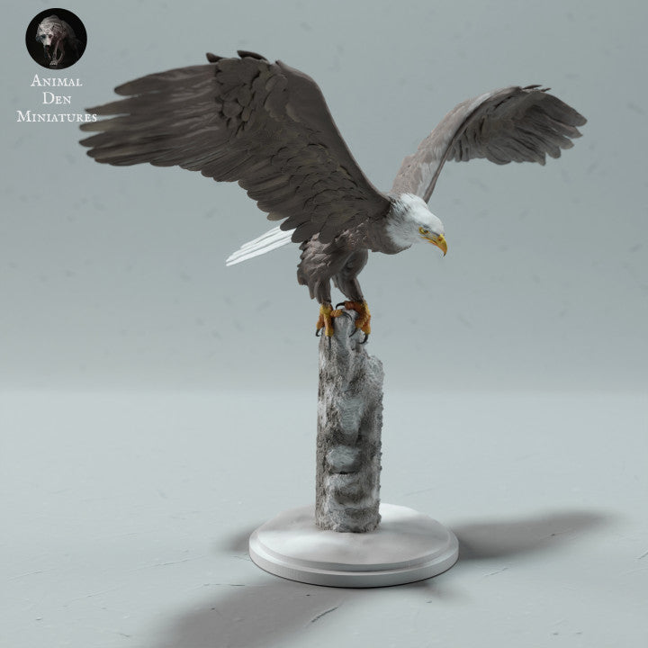 Produktfoto Tierfigur Animal Den Miniatures 0: Wildvogel Tierfigur: Weißkopfseeadler (23_01_13)