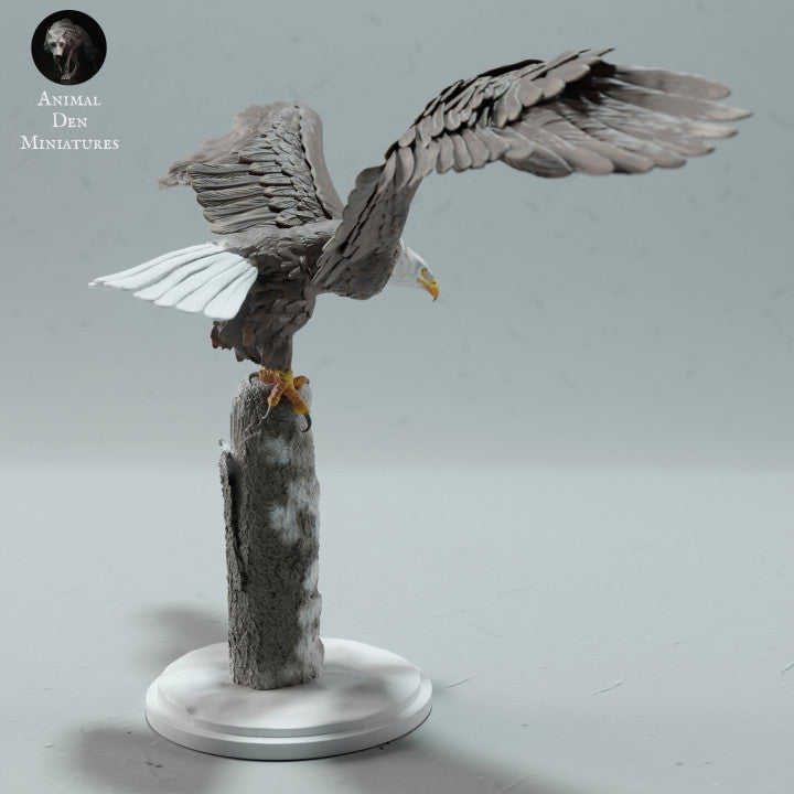 Produktfoto Tierfigur Animal Den Miniatures 1: Wildvogel Tierfigur: Weißkopfseeadler (23_01_13)