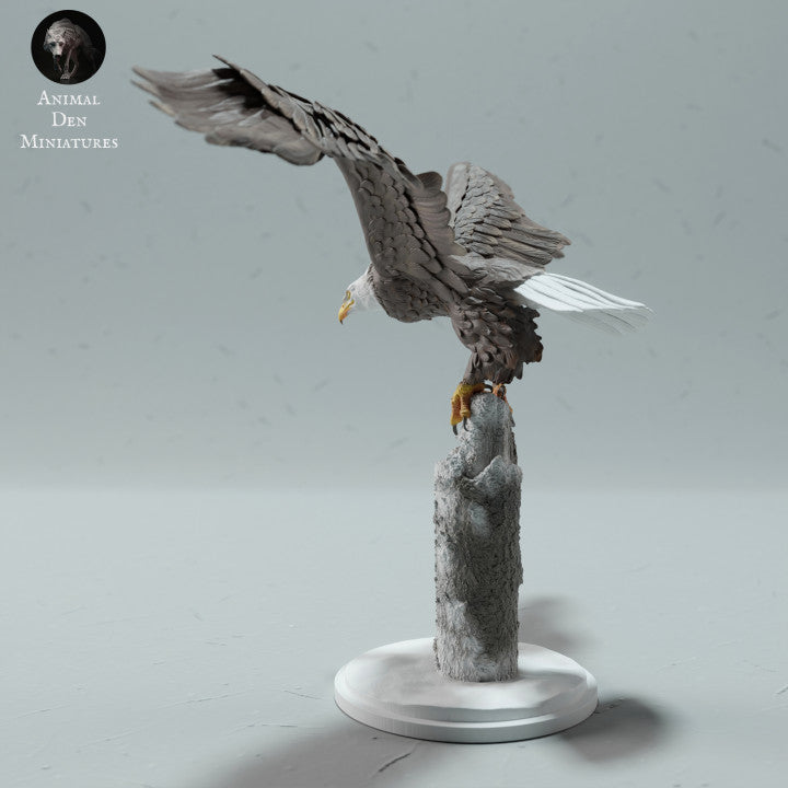 Produktfoto Tierfigur Animal Den Miniatures 2: Wildvogel Tierfigur: Weißkopfseeadler (23_01_13)