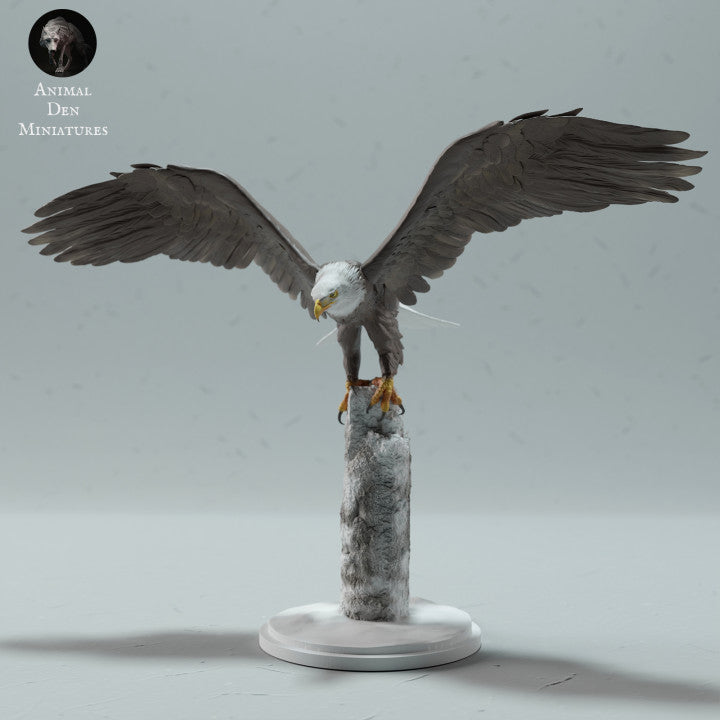Produktfoto Tierfigur Animal Den Miniatures 3: Wildvogel Tierfigur: Weißkopfseeadler (23_01_13)