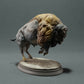 Photo du produit figurine animale Animal Den Miniatures 4 : figurine d’animal sauvage : bison américain - attaquant (22_10_14)