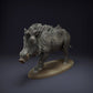 Photo du produit, figurine d’animal Animal Den Miniatures 0 : figurine d’animal sauvage : sanglier indien (22_08_09)