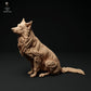 Photo de produit Figurine d'animal Diorama, modélisme : 0 : Figurine d'animal de compagnie : chien assis - Border Collie