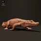 Photo du produit figurine animale Animal Den Miniatures 0 : figurine de reptile : caïman noir (23_06_05)
