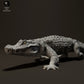 Photo produit figurine animale Animal Den Miniatures 2 : figurine reptile : caïman noir (23_06_05)