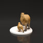 Photo du produit figurine animale Animal Den Miniatures 2 : figurine d’animal sauvage : capybaras (22_06_05)